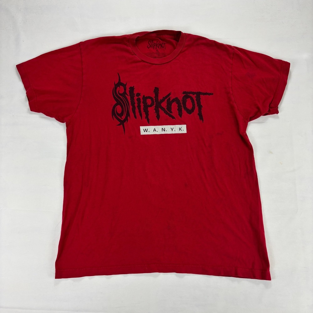 Slipknot We Are‎ Not Your Kind WANYK Graphic T Shirt Red Mens XL Band Tee